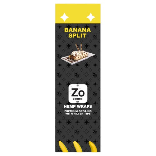 banana zooted hemp wraps