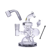 glass dab rig with accessories