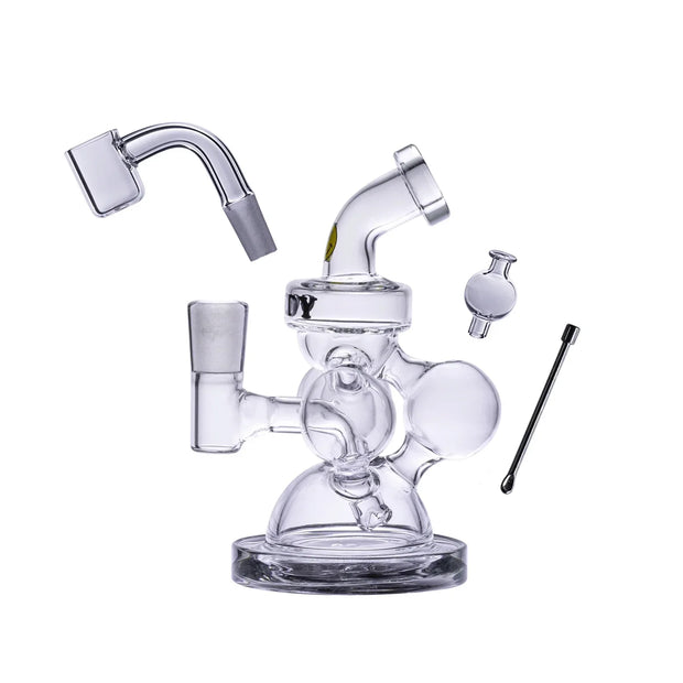 glass dab rig with accessories