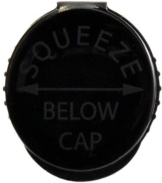 the squeeze top of a doob tube