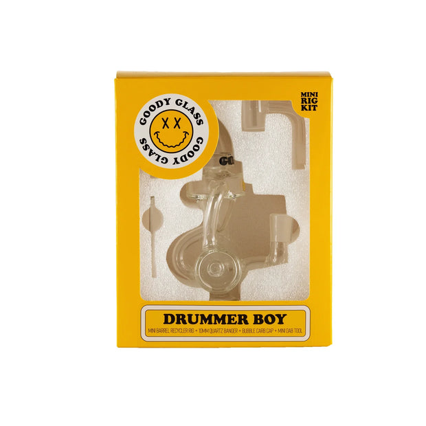 mini dab rig inside of packaging