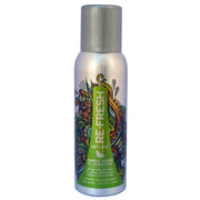 a bottle of refresh smoke odor eliminator spray