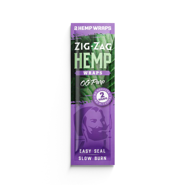 zig zag og purp hemp wraps