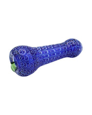 blue glass chillum