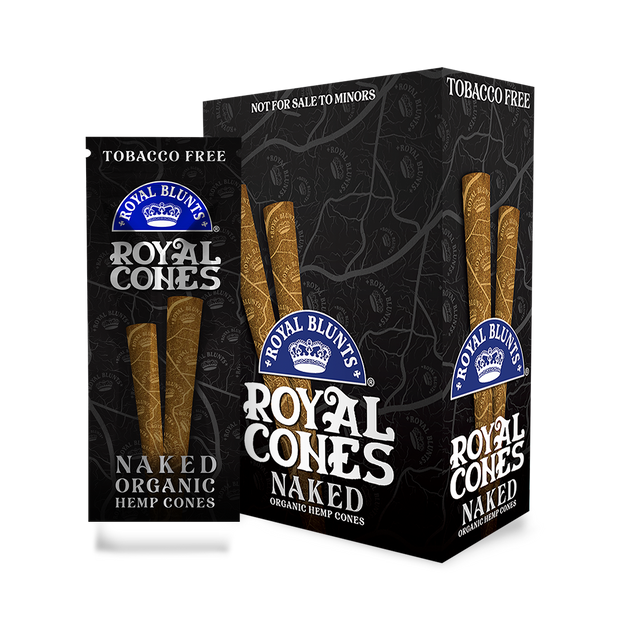 naked hemp cones