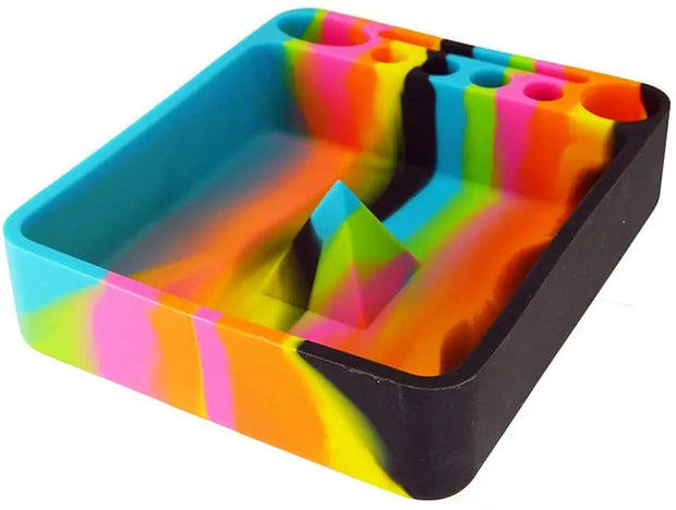 tie die ashtray