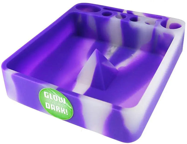 glow in the dark purple ashtray