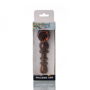 stokes volcanic ash glass bubbler hand pipe display box