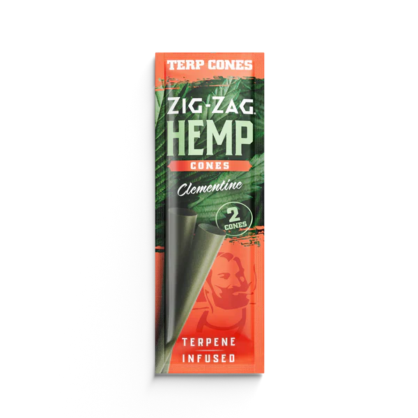 zig zag hemp cones