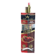 King Palm REAL LEAF King Size Rolls (2 Gram) - Dual Pack W/Packing Stick