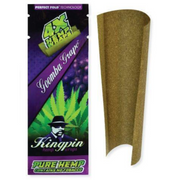 Kingpin Hemp Wraps - Gooba Grape - 4 Per Pack