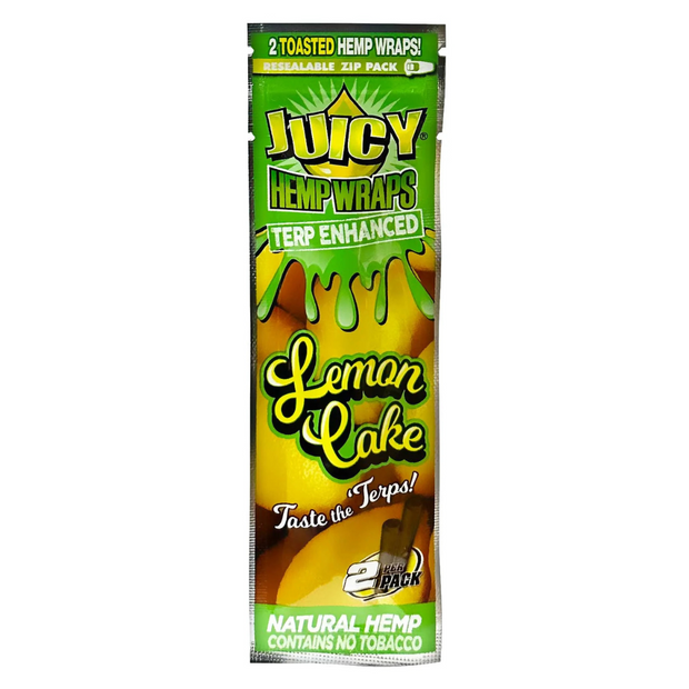 Juicy Hemp Wraps Terp Enhanced 2 Per Pack