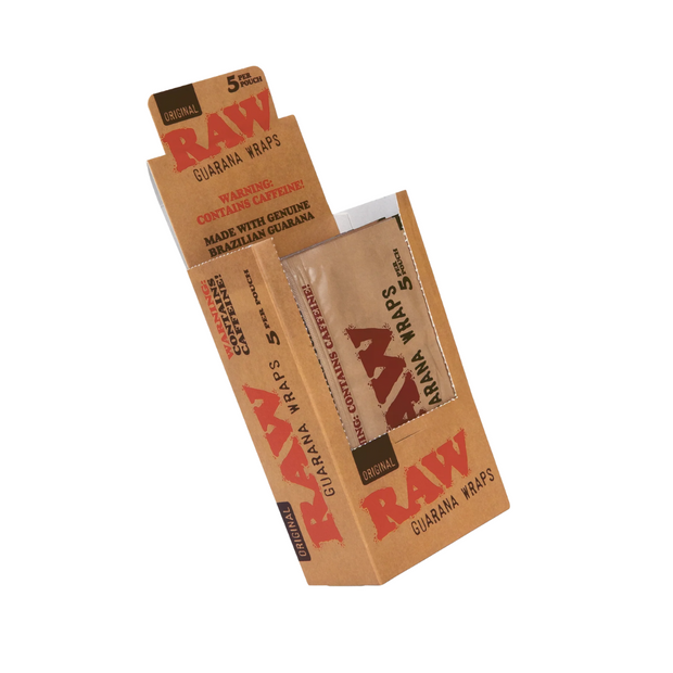 Raw Guarana Wraps - 5 Per Pack