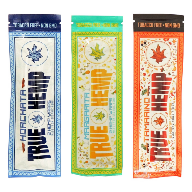 True Hemp Wraps 2 Per Pack