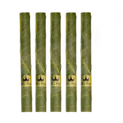 King Palm REAL LEAF Rolls W/Packing Stick Boveda Pack. 5 Pack Natural Flavor Read Description