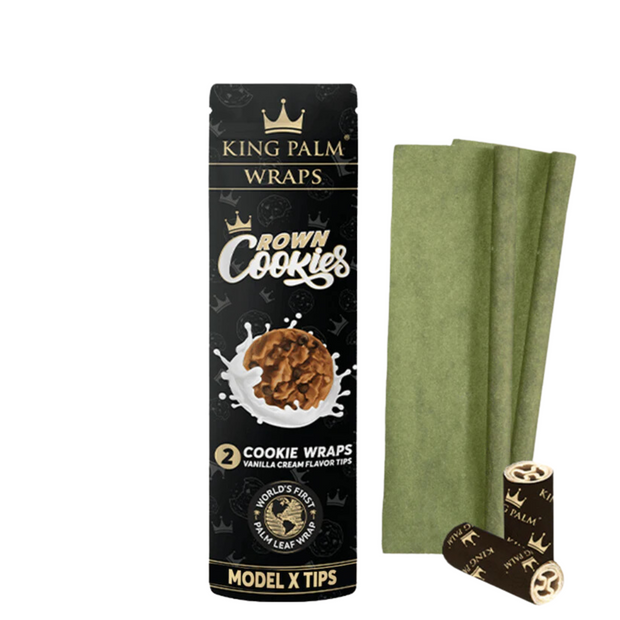 King Palm - Palm Leaf Wraps - With Flavored Tips - 2 Per Pack