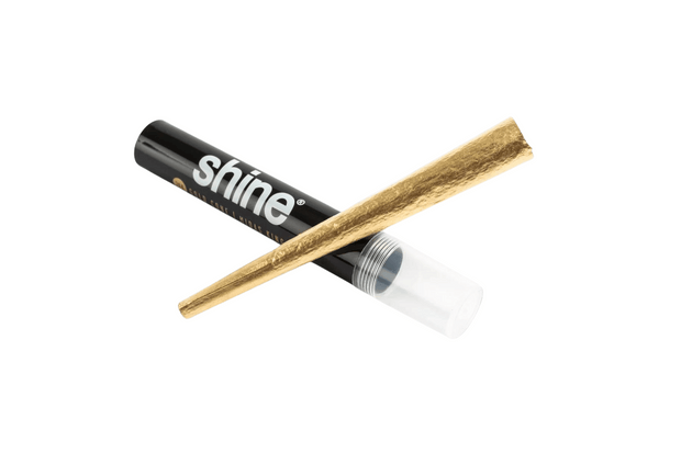 Shine 24K Gold King Size Cone - (1 Count)