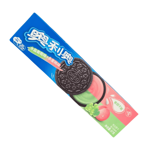 crystal grape and peach oreos
