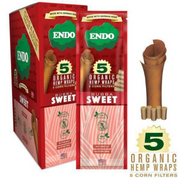 Endo 5 Pack Hemp Wraps With 5 Corn Filters