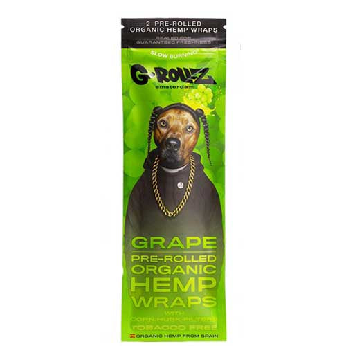 g-rollz organic hemp wrap cones
