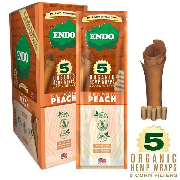 gerogia peach flavor endo wraps