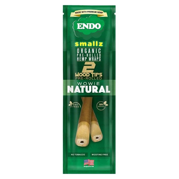 natural flavored pre rolled hemp wraps