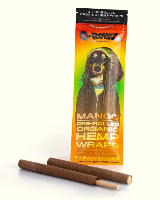 g rollz pre rolled hemp wraps
