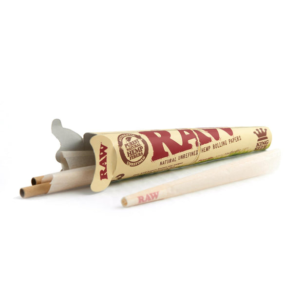 raw organic king size cone