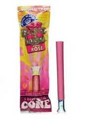 rose petal blunt with glass tip