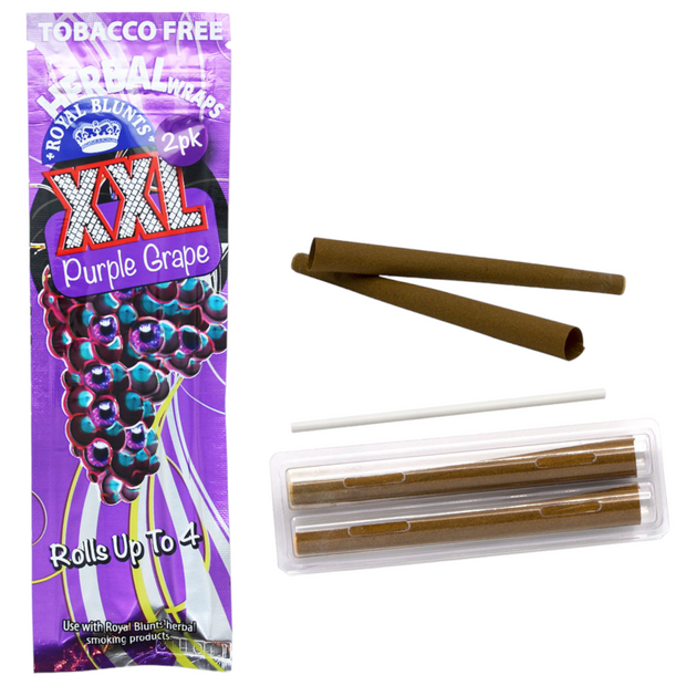 purple grape hemp wraps by royal blunts