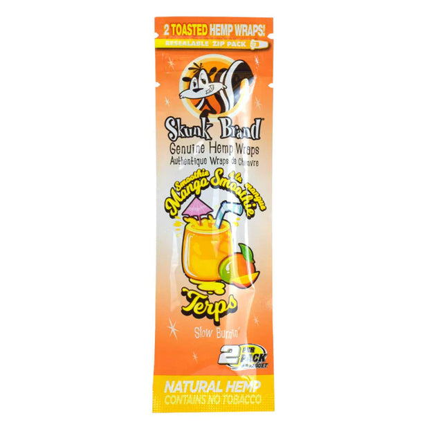 skunk brand hemp wraps mango
